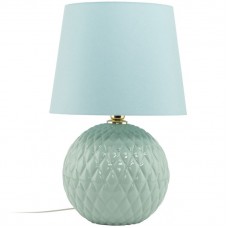 Πορτατίφ με ντουί E27 230V Γυάλινο Τιρκουάζ SANTANA 5903